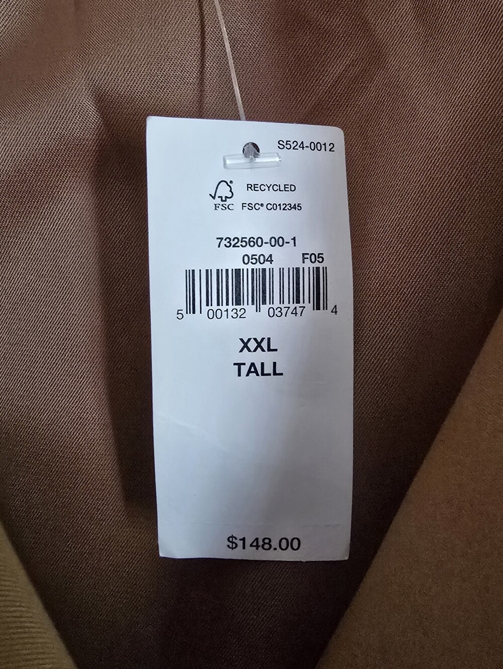 GAP Brown Asymmetrical Short Trench Jacket | XXL T NWT - Picture 10 of 16